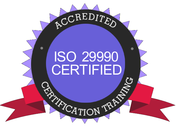 iso29990 ACCREDITED